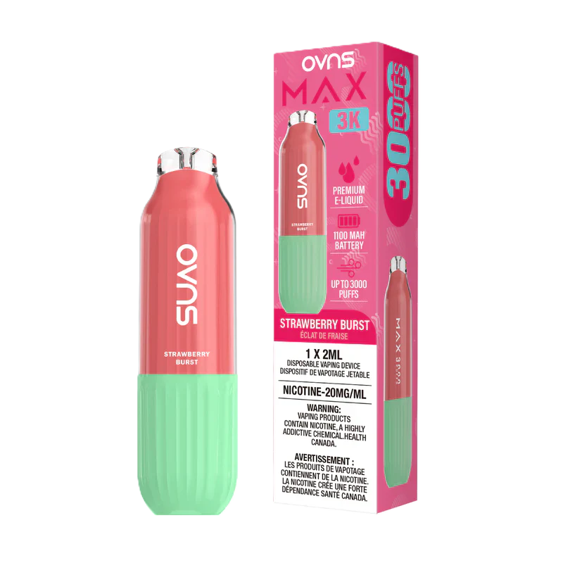 OVNS Max 3K - Strawberry Burst