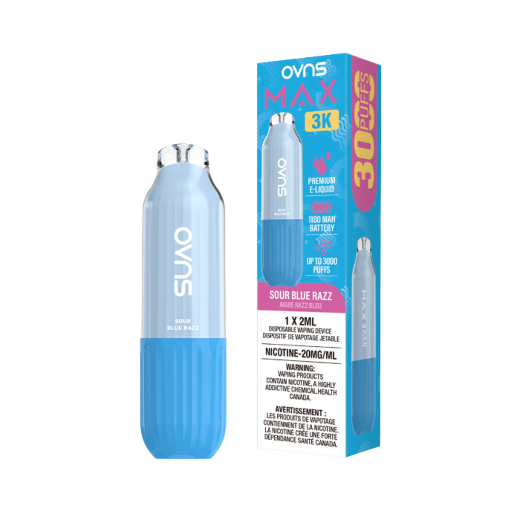  OVNS Max 3K - Sour Blue Razz