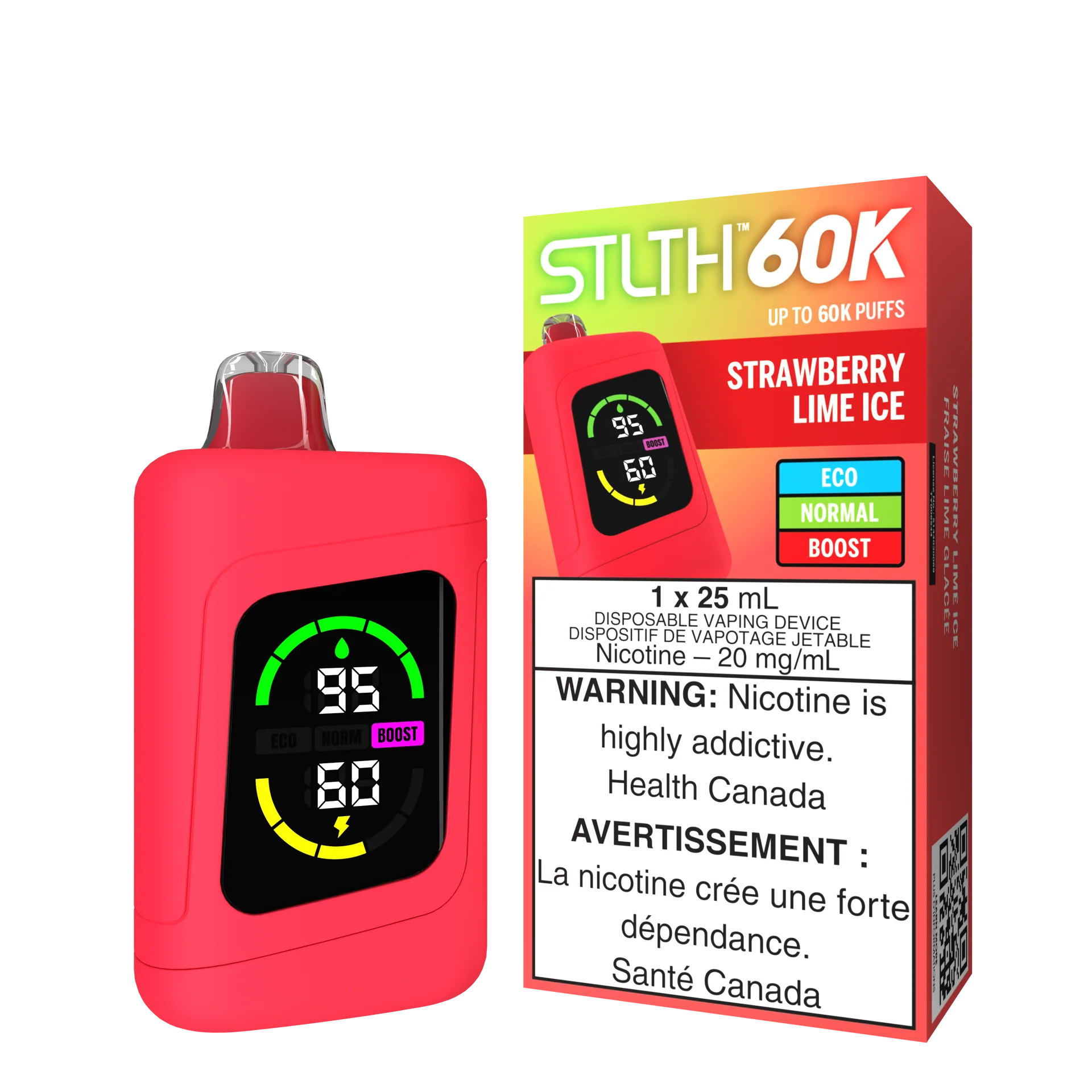 STLTH 8K PRO - Strawberry Lime Ice