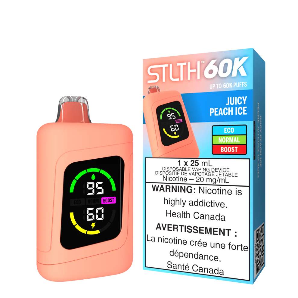 STLTH 60K - Juicy Peach Ice