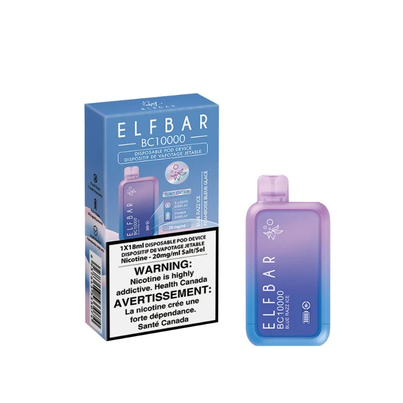 ELF Bar BC10K 18ml Disposable Vape - 5ct (Blue Razz Ice)