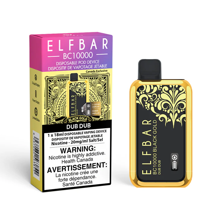 ELF Bar BC10K 18ml Disposable Vape - 5ct (Dub Dub)