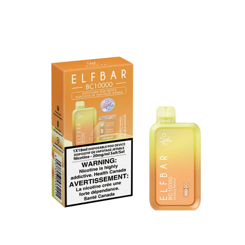 ELF Bar BC10K 18ml Disposable Vape - 5ct (Double Mango)