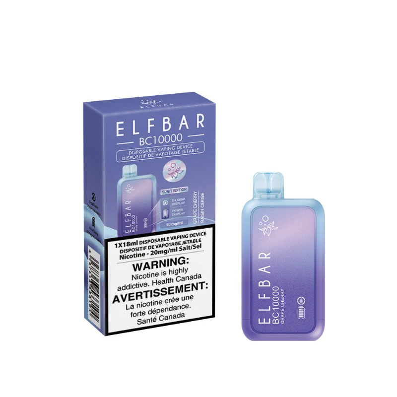 Elf Bar (BC 10K) Grape Cherry Disposable Vape
