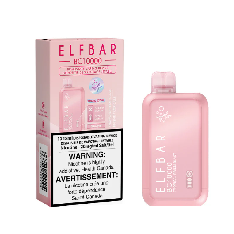 ELF Bar BC10K 18ml Disposable Vape - 5ct (Tropical Prism Blast)