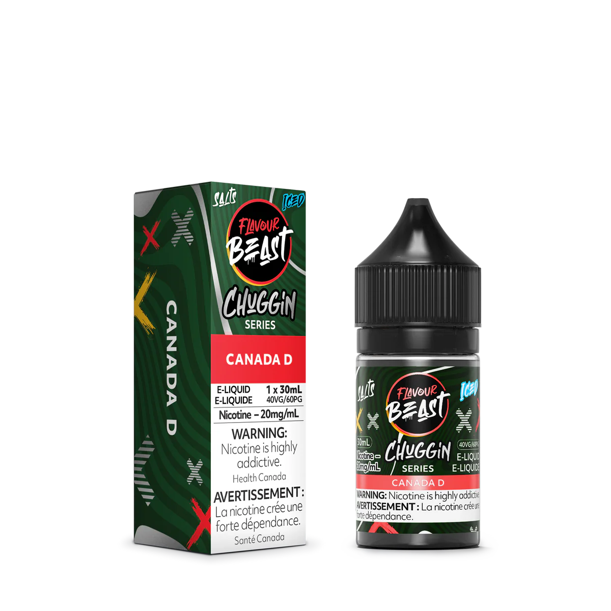 Chuggin E-Liquid  Chuggin Canada D (Iced)