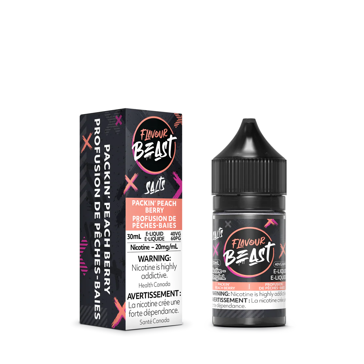 Flavour Beast E-Liquid  Packin' Peach Berry