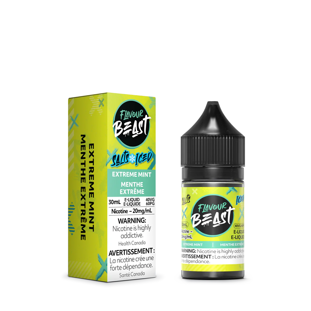 Flavour Beast E-Liquid  Extreme Mint (Iced)