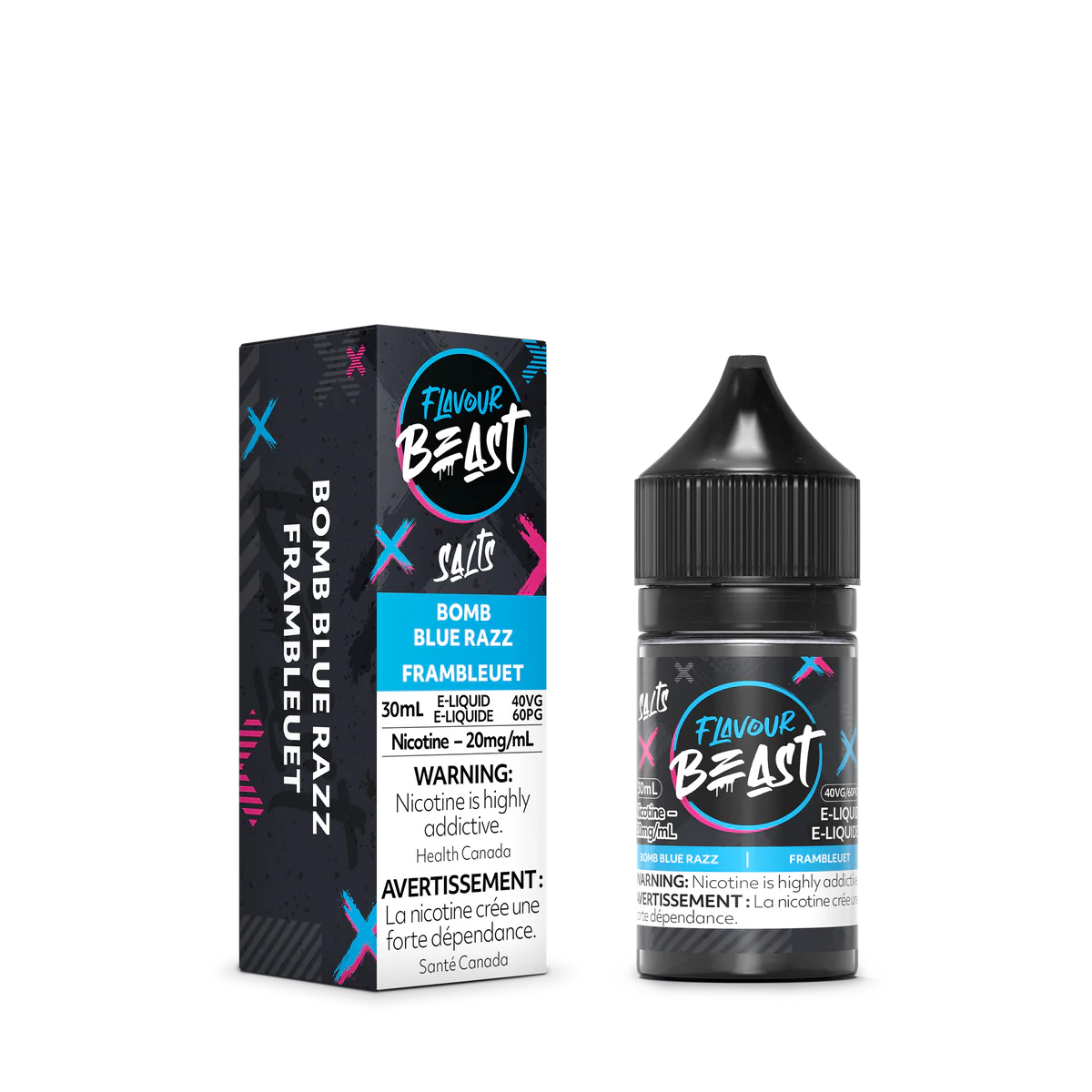Flavour Beast E-Liquid  Bomb Blue Razz