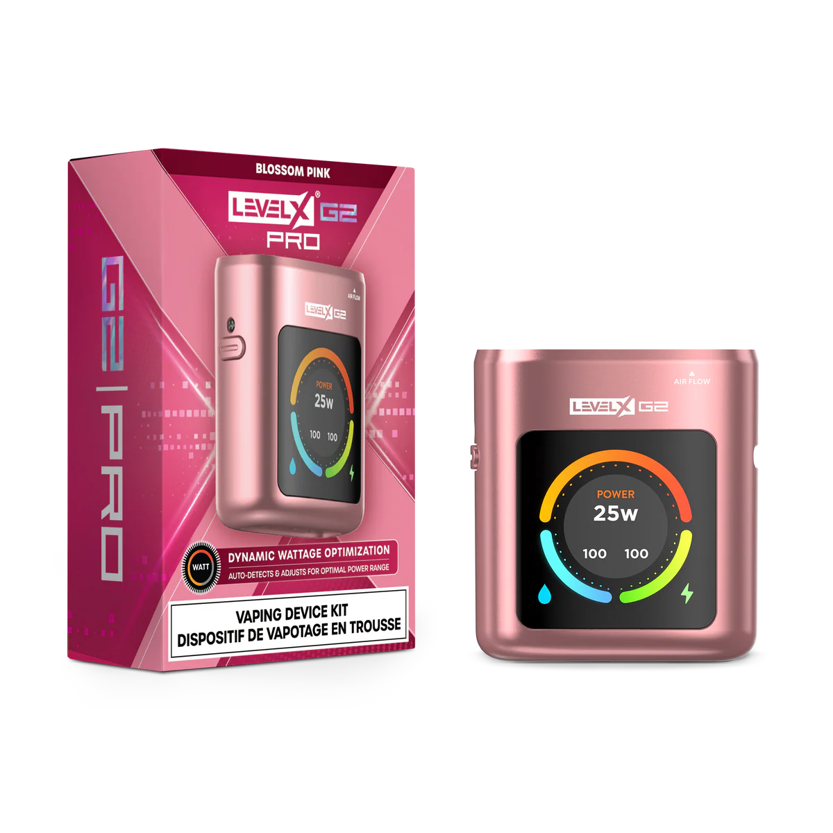 Level X Pro G2 Device Kit 1000  Blossom Pink