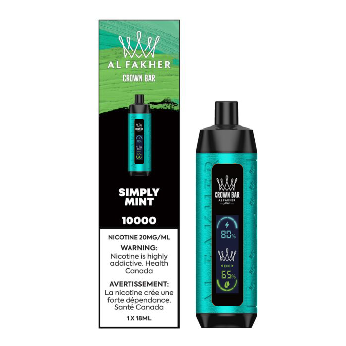 AL FAKHER Crown Bar 10K Disposable - Mint