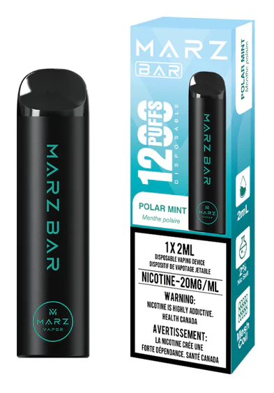 Marz Bar 1200 Puffs Disposable Vape - Polar Mint
