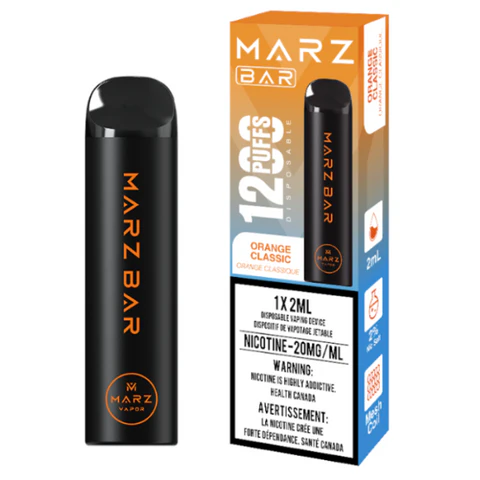 Marz Bar 1200 Puffs Disposable Vape - Orange Classic (Orange Cola)
