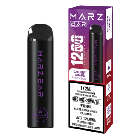 Marz Bar 1200 Puffs Disposable Vape - Cherry Grape