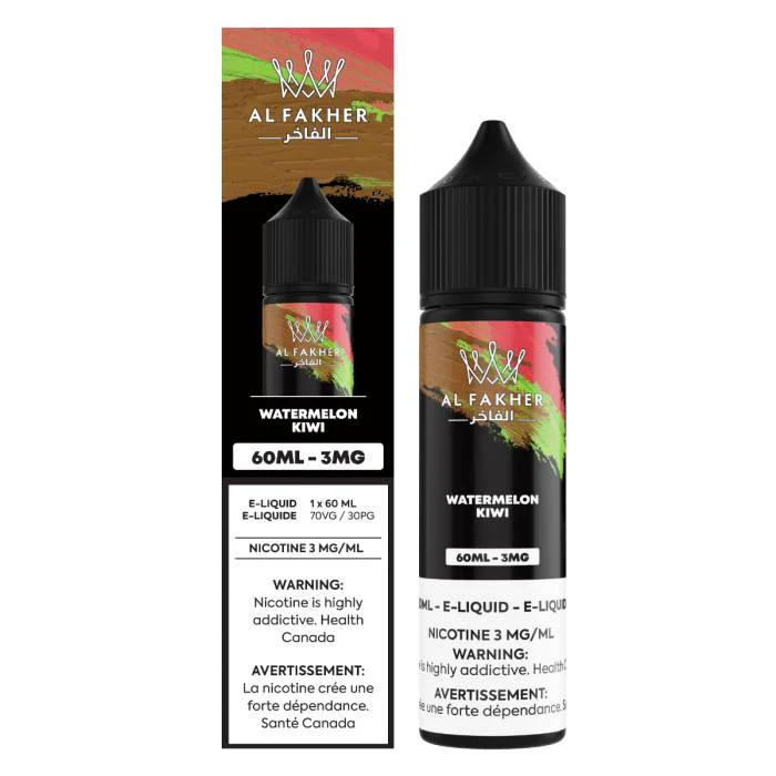 AL Fakher E-Liquid - Watermelon Kiwi - 3mg/60ml 