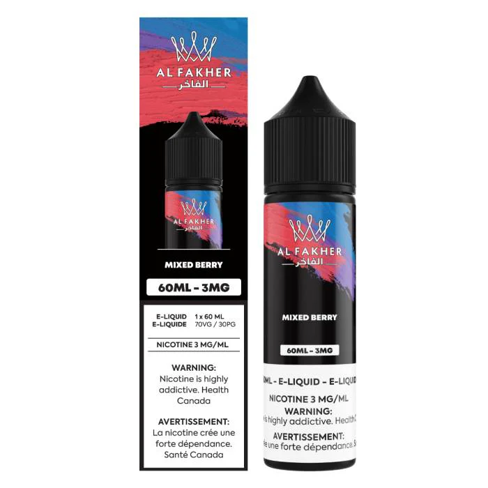 AL Fakher E-Liquid - Mixed Berry - 3mg/60ml 