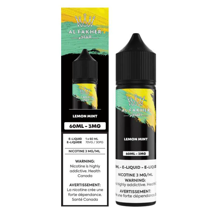AL Fakher E-Liquid - Lemon Mint - 3mg/60ml