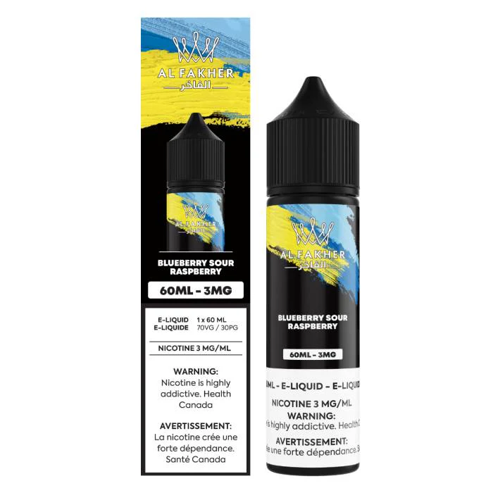 AL Fakher E-Liquid - BlueBerry Sour Raspberry - 3mg/60ml