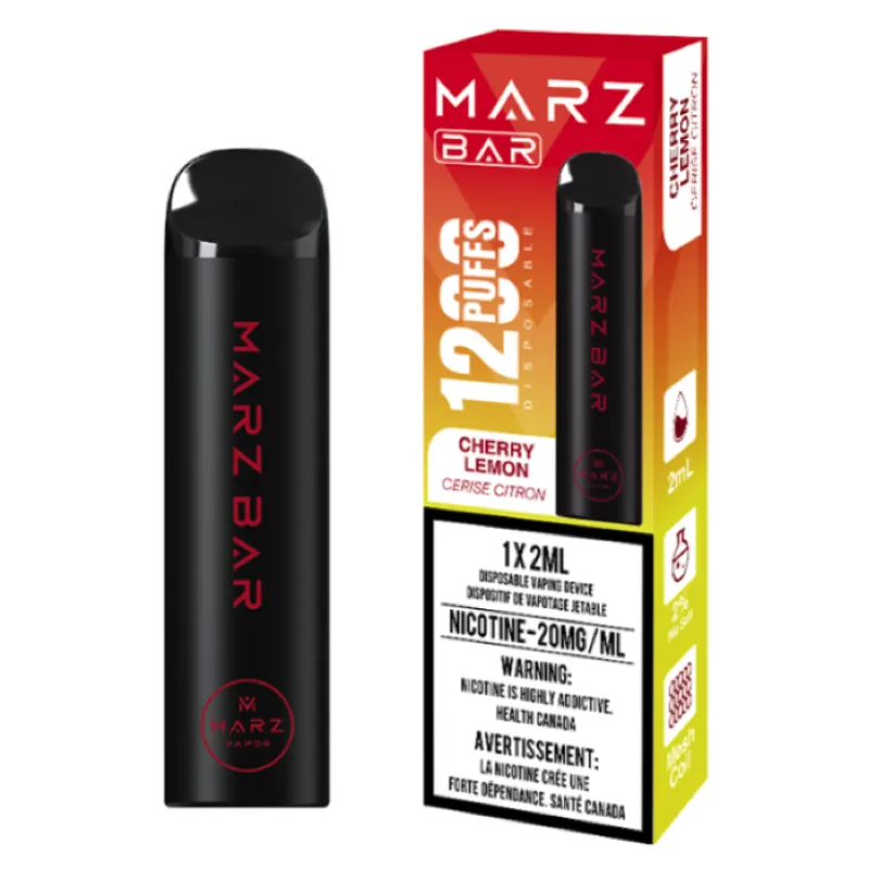 Marz Bar 1200 (Zero Nic) - Cherry Lemon
