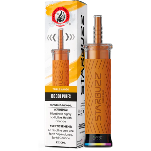 Triple mango - Starbuzz 100k Disposable Shisha Vape