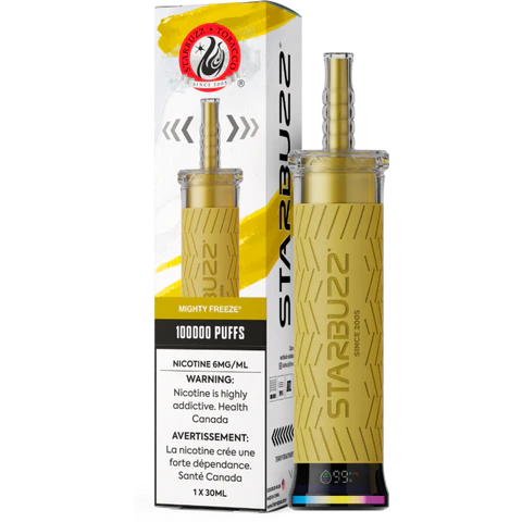 Mighty freeze - Starbuzz 100k Disposable Shisha Vape