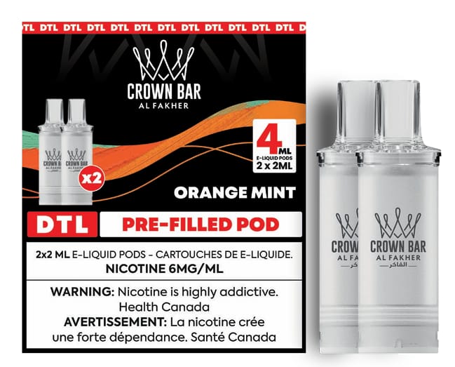 AF600 DTL POD PACK (2pk) - ORANGE MINT - 6MG