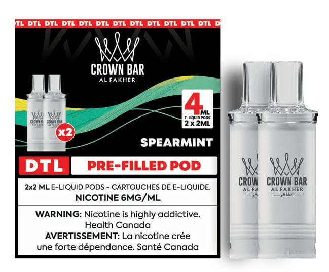 AF600 DTL POD PACK (2pk) - SPEARMINT - 6MG