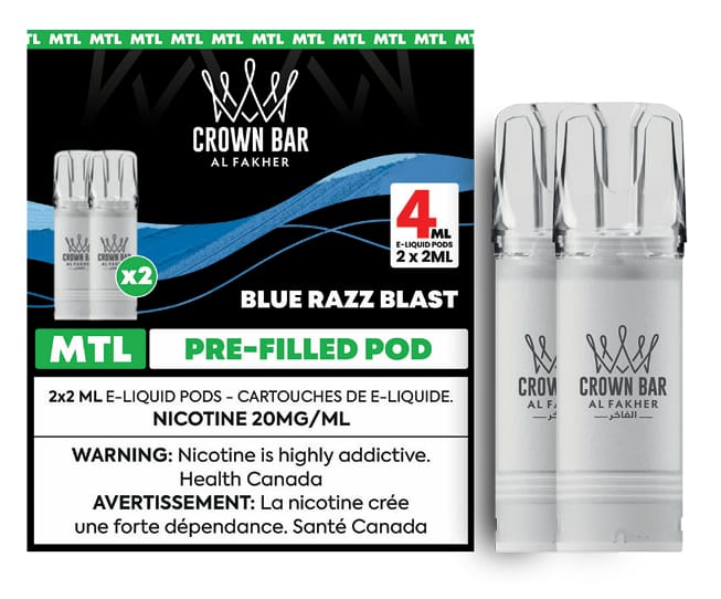 AF600 MTL POD PACK (2pk) - BLUE RAZZ BLAST - 20MG