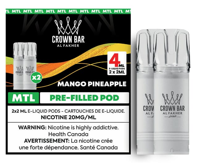 AF600 MTL POD PACK (2pk) - MANGO PINEAPPLE - 20MG